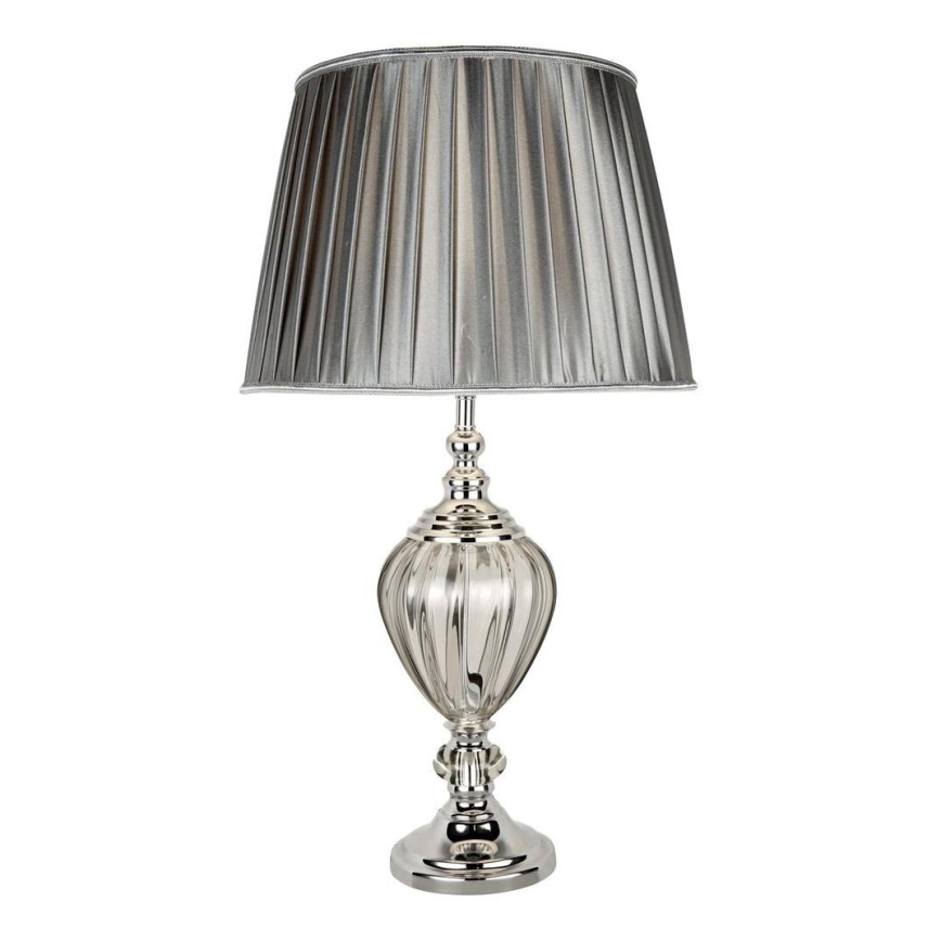 Searchlight EU3721CL - Bordslampa GREYSON 1xE27/60W/230V