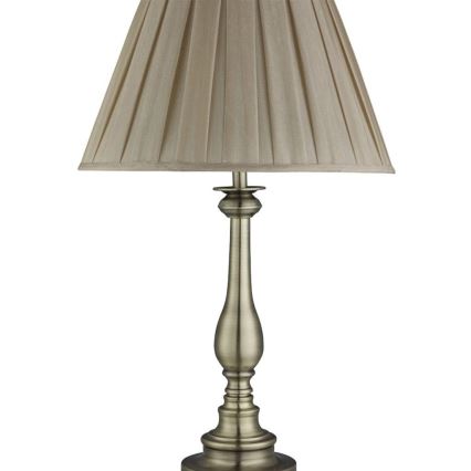 Searchlight EU4023AB - Bordslampa FLEMISH 1xE27/60W/230V