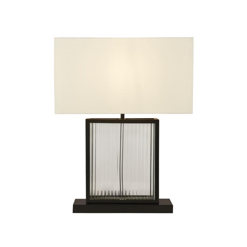 Searchlight - Bordslampa CLARENDON 1xE27/60W/230V svart