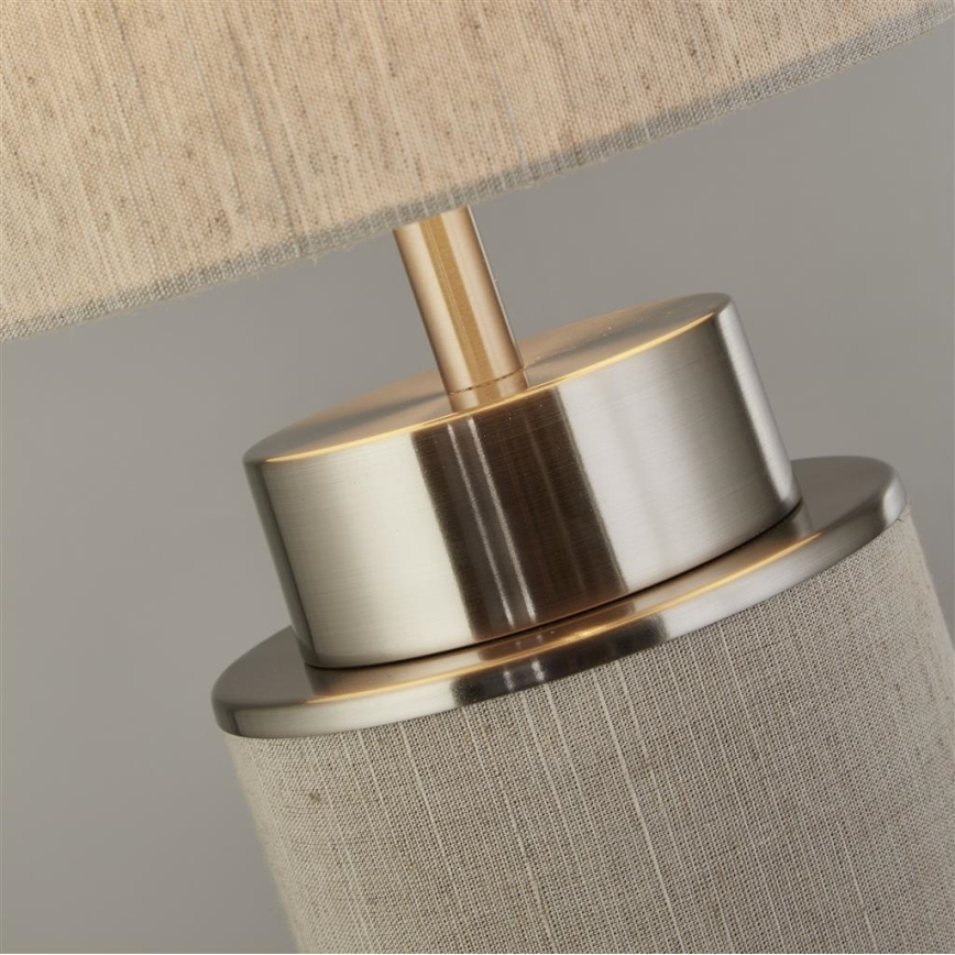Searchlight - Bordslampa FLASK 1xE27/60W/230V beige