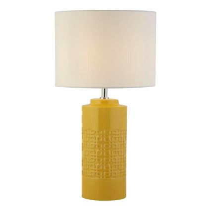Searchlight - Bordslampa CHARLESTON 1xE27/10W/230V keramik