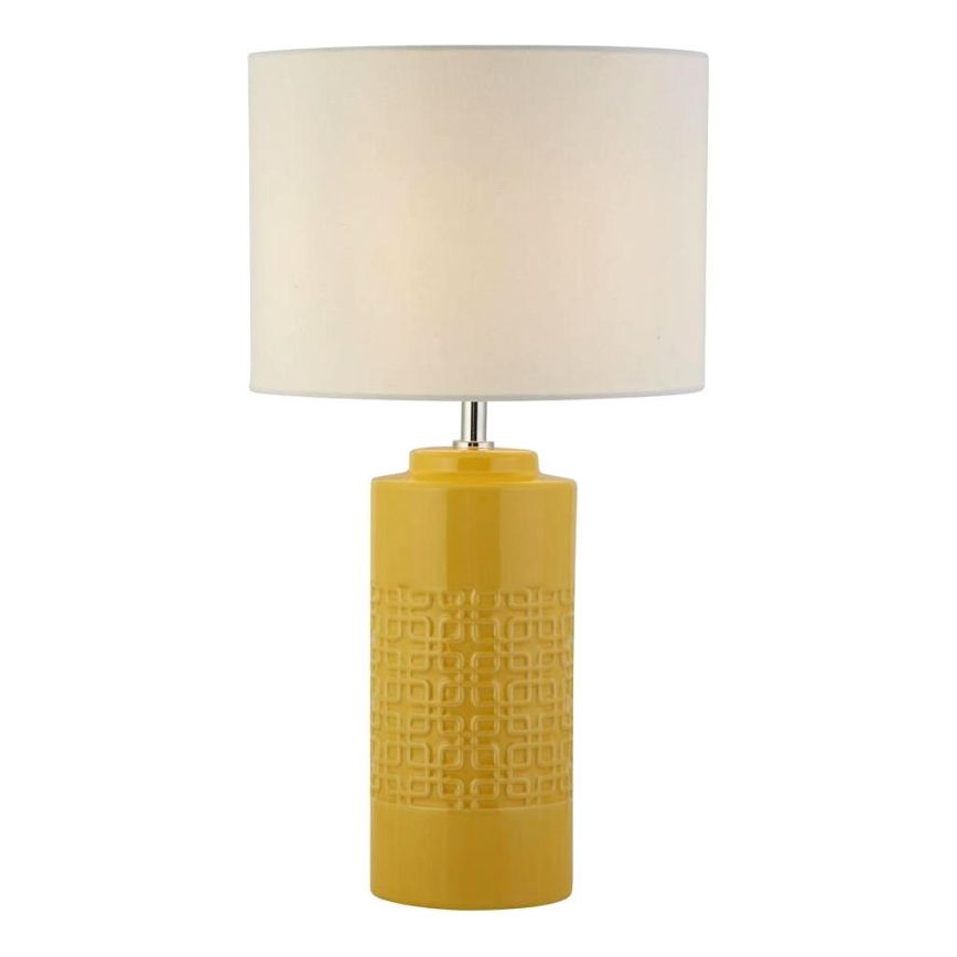 Searchlight - Bordslampa CHARLESTON 1xE27/10W/230V keramik