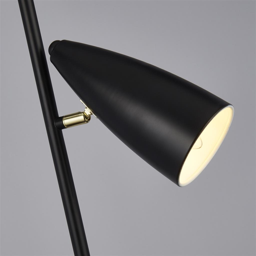 Searchlight - Golvlampa STYLUS 2xE14/7W/230V svart