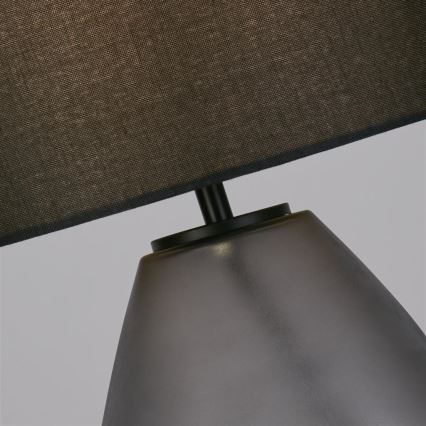 Searchlight - Bordslampa DEVON 1xE27/60W/230V svart