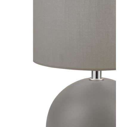 Searchlight - Bordslampa 1xE14/10W/230V grå