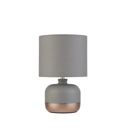 Searchlight - Bordslampa 1xE14/7W/230V grå