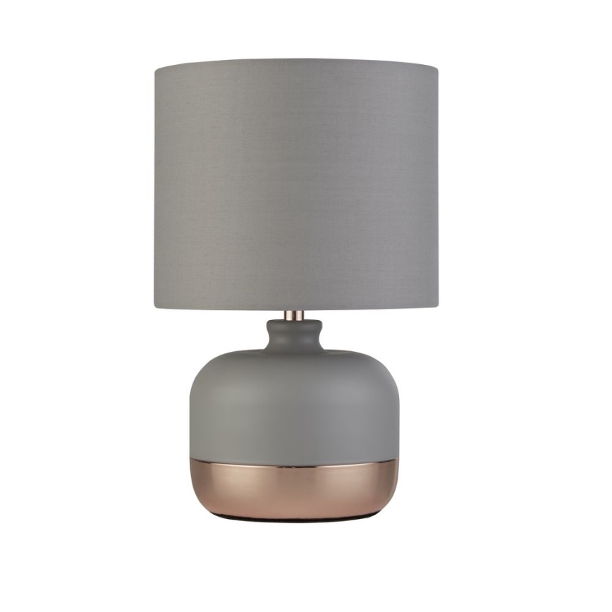Searchlight - Bordslampa 1xE14/7W/230V grå