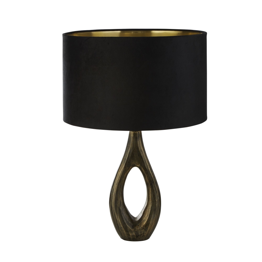 Searchlight - Bordslampa BUCKLOW 1xE27/40W/230V mässing