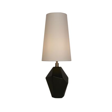 Searchlight - Bordslampa APEX 1xE27/60W/230V svart/grå