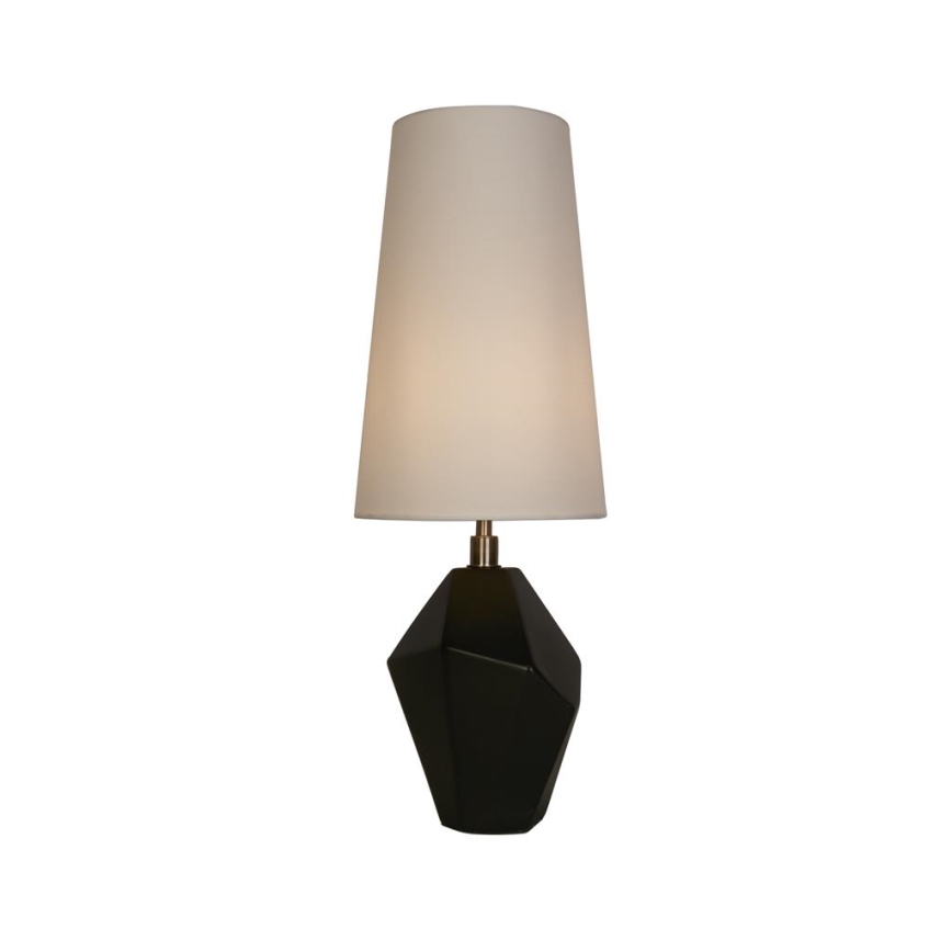 Searchlight - Bordslampa APEX 1xE27/60W/230V svart/grå