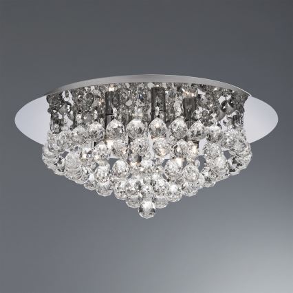Searchlight - Kristallampa tak HANNA 6xG9/33W/230V