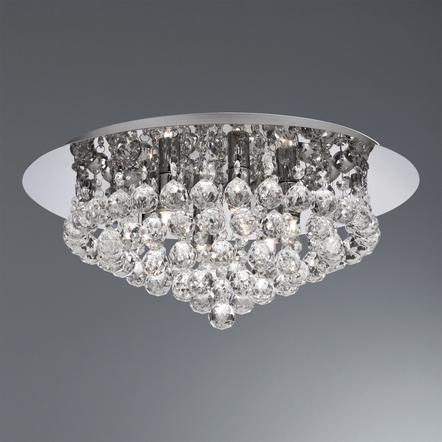Searchlight - Kristallampa tak HANNA 6xG9/33W/230V