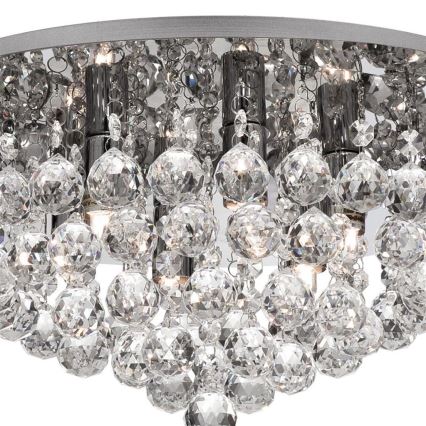 Searchlight - Kristallampa tak HANNA 6xG9/33W/230V