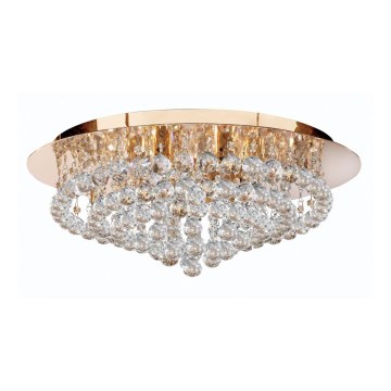 Searchlight - Kristallampa tak HANNA 8xG9/33W/230V