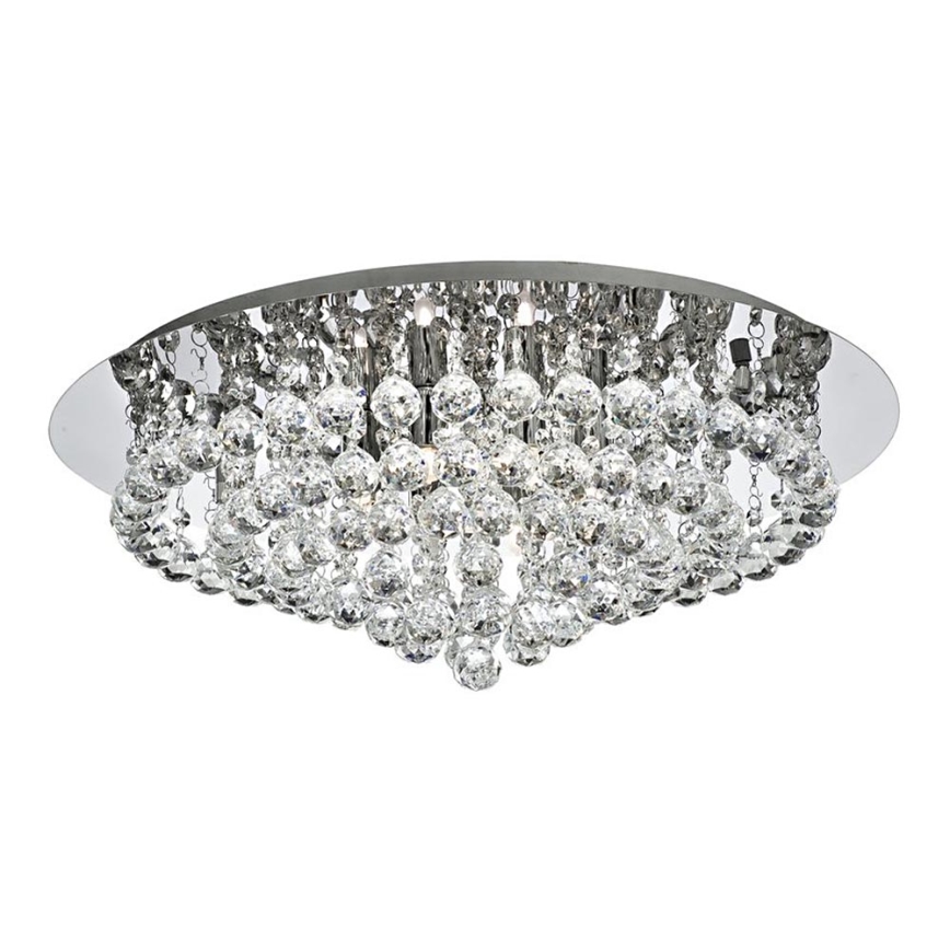 Searchlight - Kristallampa tak HANNA 8xG9/33W/230V