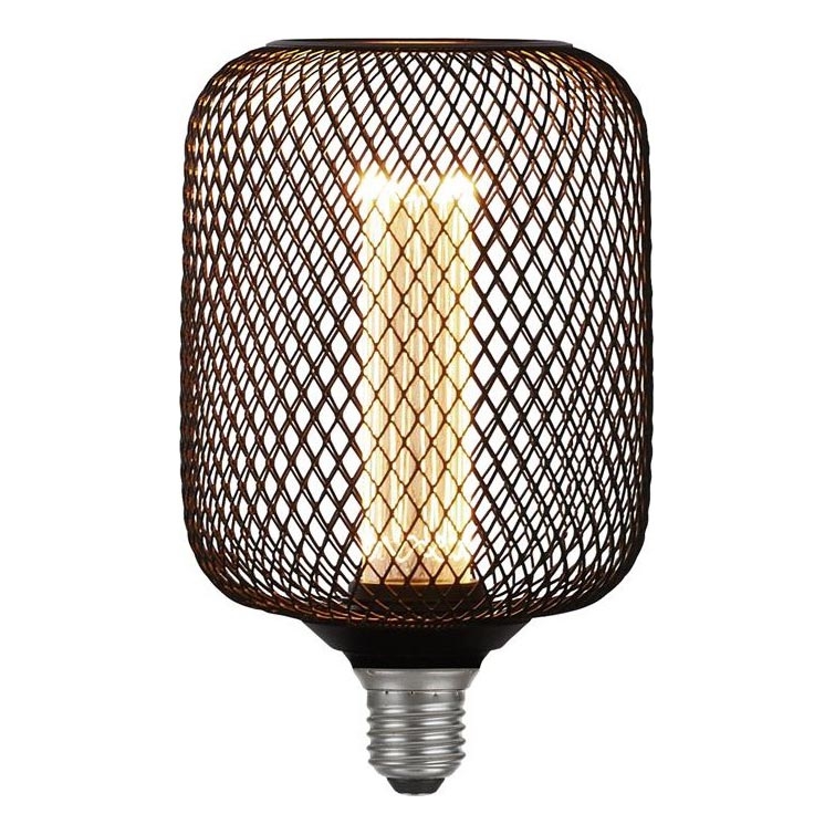 Searchlight - LED dimbar dekorationslampa WIRE MESH E27/4,5W/230V 2700K