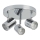 Searchlight - LED spotlight ROLLO 3xLED/4W/230V skinande krom