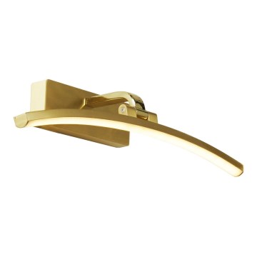 Searchlight - LED Vägglampa SANTORINI LED/8,2W/230V mässing