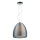 Searchlight - Ljuskrona med textilsladd 1xE27/60W/230V diameter 30 cm skinande krom