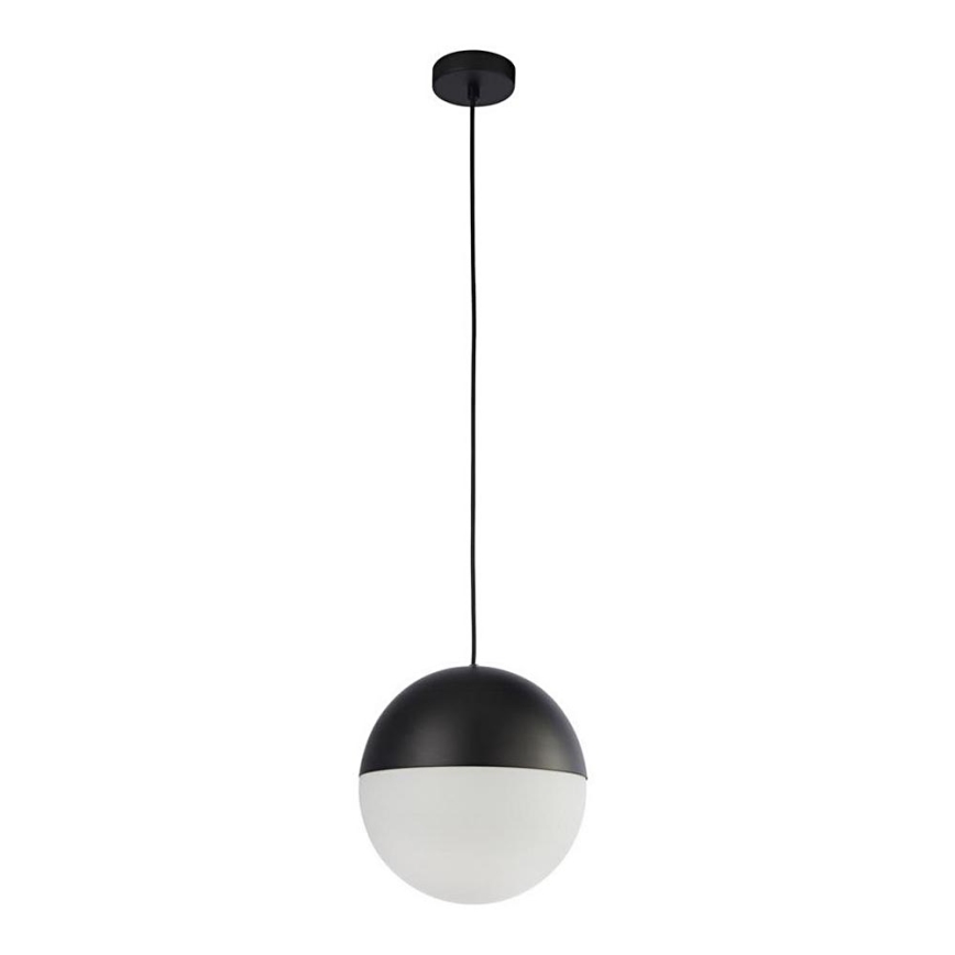 Searchlight - Ljuskrona med upphängningsrem ENDOR 1xE27/40W/230V svart