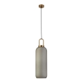Searchlight - Ljuskrona med upphängningsrem PIPETTE 1xE27/60W/230V matt