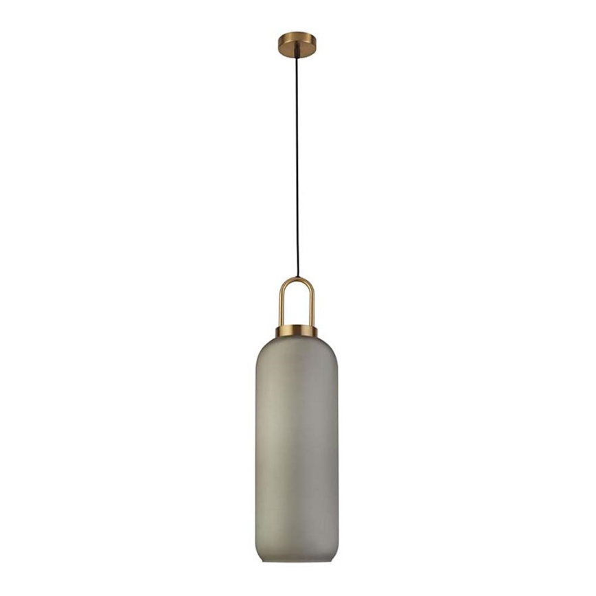 Searchlight - Ljuskrona med upphängningsrem PIPETTE 1xE27/60W/230V matt