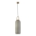 Searchlight - Ljuskrona med upphängningsrem PIPETTE 1xE27/60W/230V matt