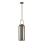 Searchlight - Ljuskrona med upphängningsrem PIPETTE 1xE27/60W/230V shiny
