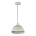 Searchlight - Pendellampa med kabel MARS 1xE27/60W/230V Ø 40 cm krämvit