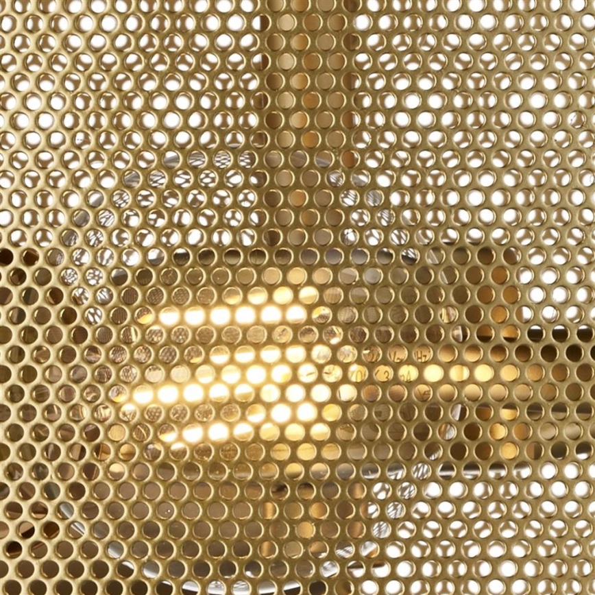 Searchlight - Takbelysning FISHNET 3xE27/60W/230V guld