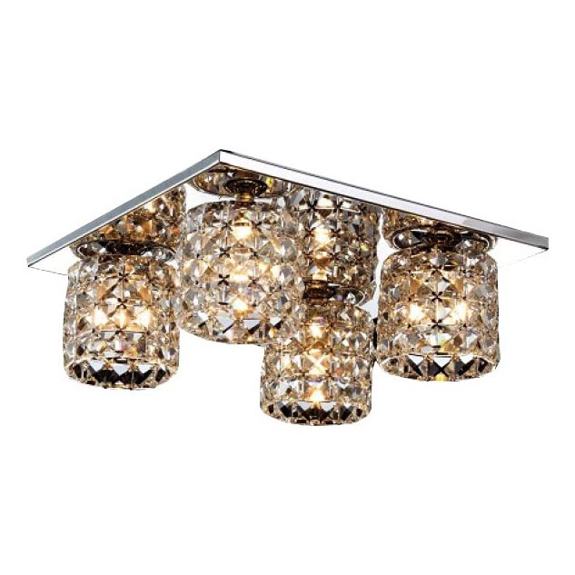 Searchlight - Taklampa 4xG9/40W/230V skinande krom