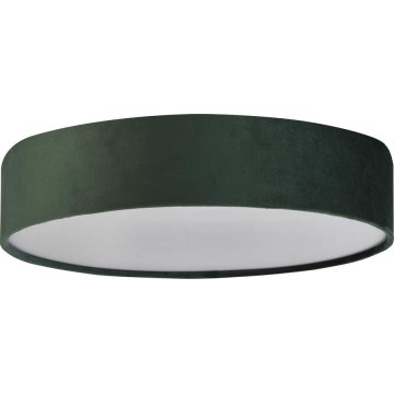 Searchlight - Taklampa DRUM 3xE27/60W/230V grön