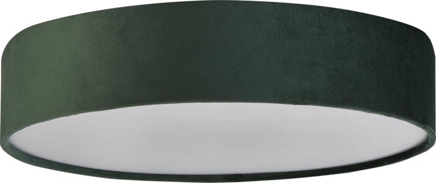 Searchlight - Taklampa DRUM 3xE27/60W/230V grön