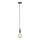 Searchlight - Taklampa med vajer SUSPENSION 1xE27/60W/230V silver