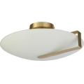 Searchlight - Taklampa SUNDIAL 3xE27/40W/230V guldfärgad