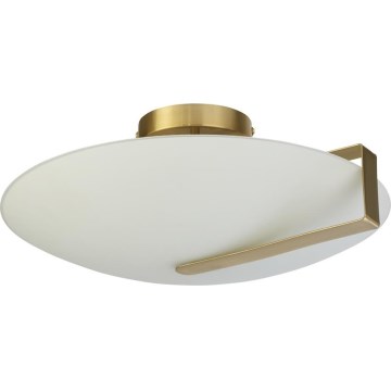 Searchlight - Taklampa SUNDIAL 3xE27/40W/230V guldfärgad