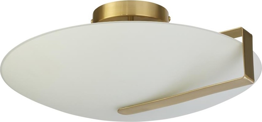 Searchlight - Taklampa SUNDIAL 3xE27/40W/230V guldfärgad