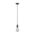 Searchlight - Takpendel SUSPENSION 1xE27/60W/230V antracit