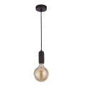 Searchlight - Takpendel SUSPENSION 1xE27/60W/230V svart