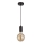 Searchlight - Takpendel SUSPENSION 1xE27/60W/230V svart