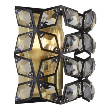 Searchlight - Vägglampa IRIS 1xE14/60W/230V mässing