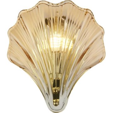 Searchlight - Vägglampa SHELL 1xG9/7W/230V rökfärgad