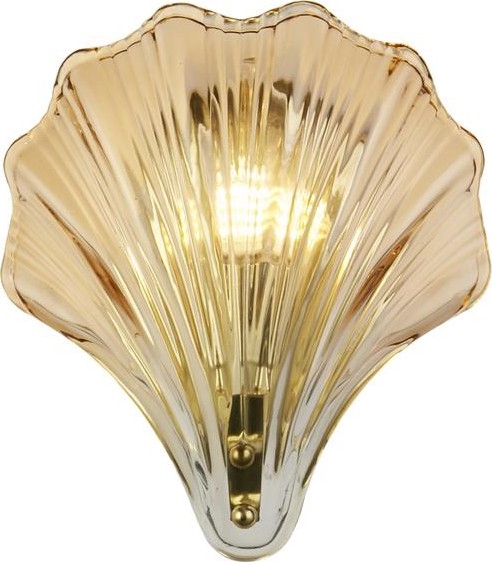 Searchlight - Vägglampa SHELL 1xG9/7W/230V rökfärgad