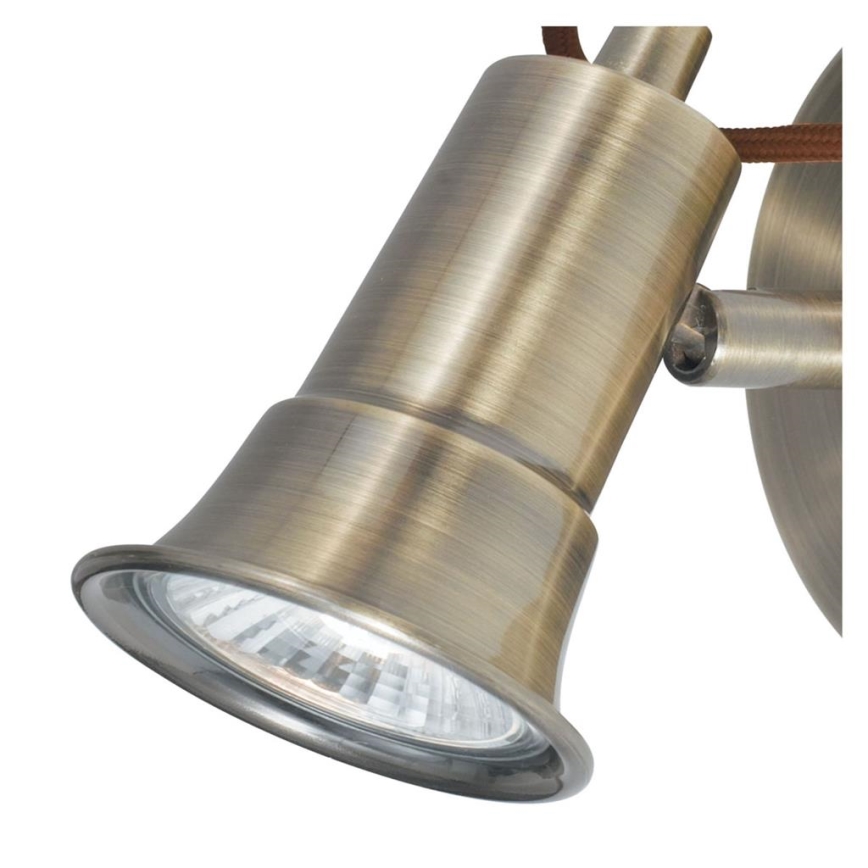 Searchlight - Väggspotlight EROS 1xGU10/50W/230V