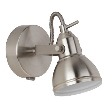 Searchlight - Väggspotlight FOCUS 1xGU10/50W/230V matt krom