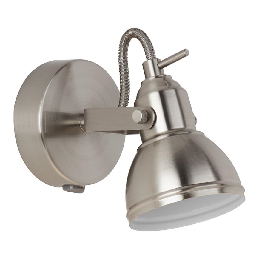 Searchlight - Väggspotlight FOCUS 1xGU10/50W/230V matt krom