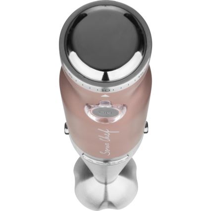 Sencor - Stavmixer 4-i-1 1200W/230V rostfritt stål/roséguld
