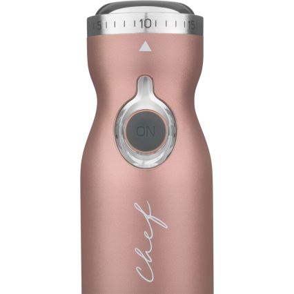 Sencor - Stavmixer 4-i-1 1200W/230V rostfritt stål/roséguld