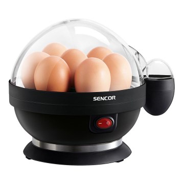 Sencor - Äggkokare 320-380W/230V svart