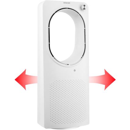 Sencor - Bladfri golvfläktar 50W/230V vit